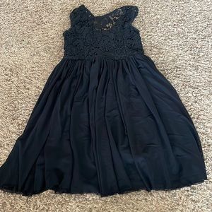 Black Lace, Papillon Dress